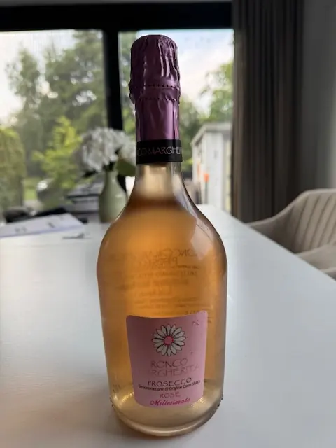 Doos prosecco (6flessen ronco margharita rosé)